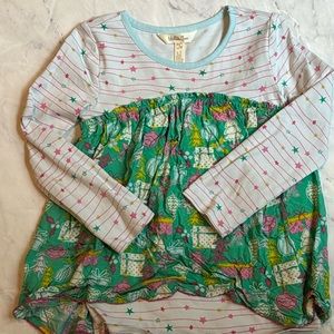 Subtle holiday tunic